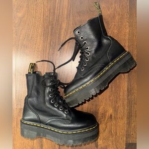 Dr. Martens Black Lace Up Boots